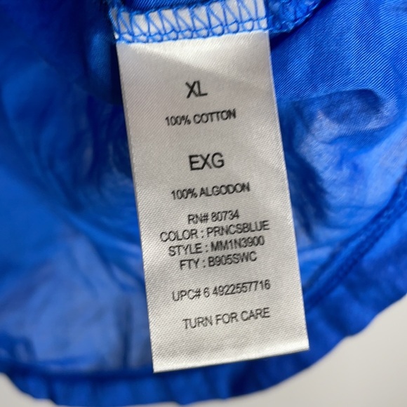 Miley Cyrus and‎ Max Aria Tank Top sz XL blue - Picture 3 of 4